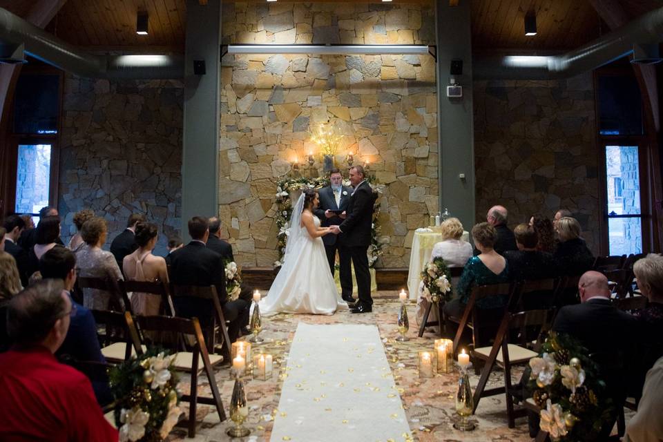 Aspen Room, Ceremony