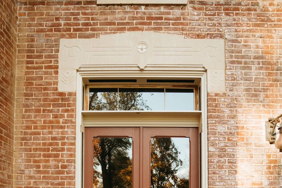 Heartland's front doors