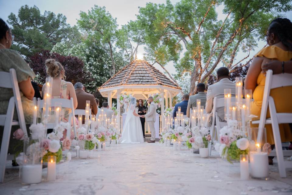 Terrace Gazebo Ceremony
