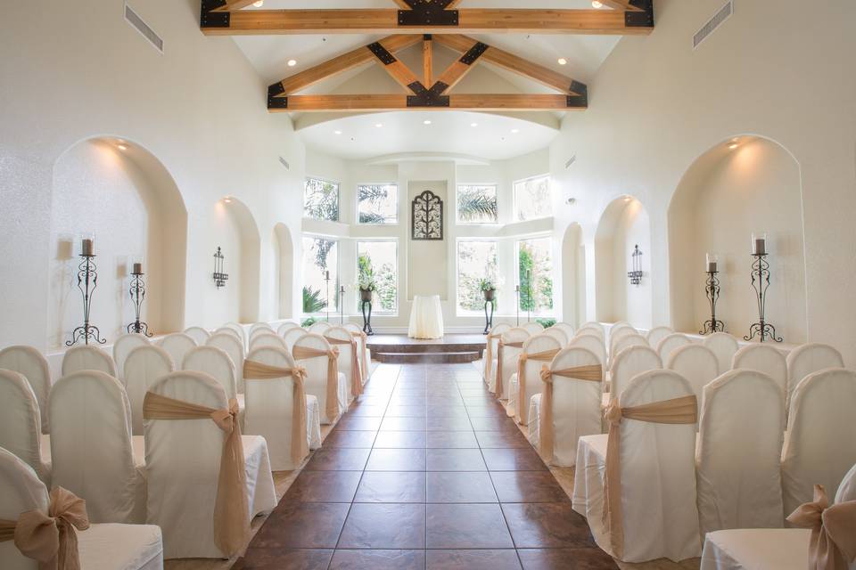 Chapel for ceremonies