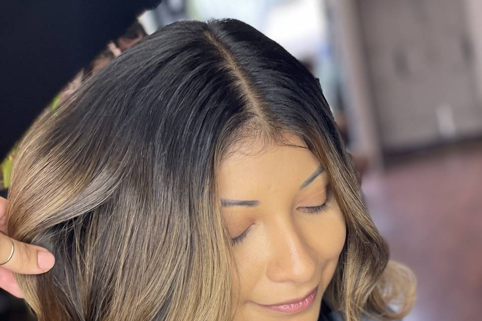 Bridal-Prep Balayage service