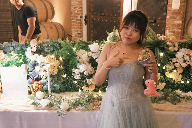 Wedding catering setup