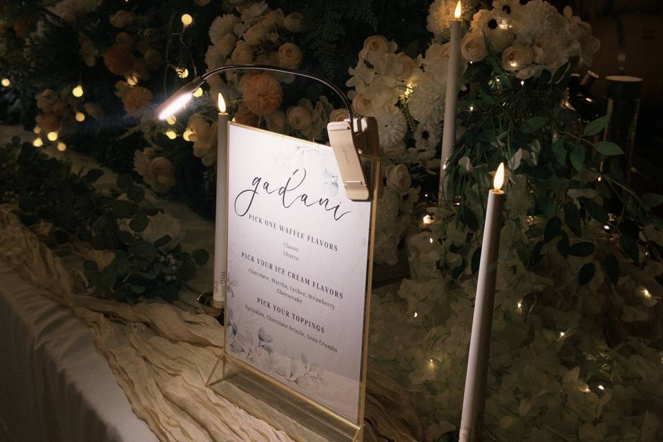 Wedding catering