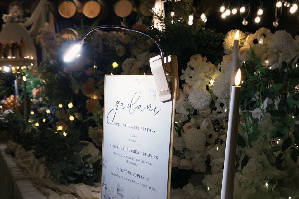 Wedding catering