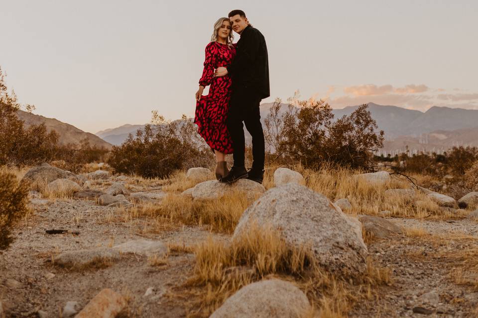 Palm Springs Engagement