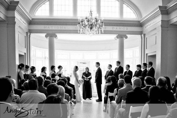 Indoor wedding