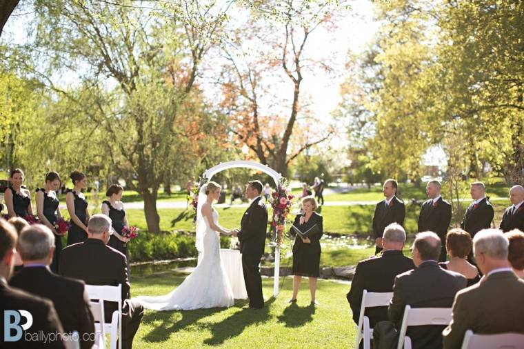 Indoor wedding