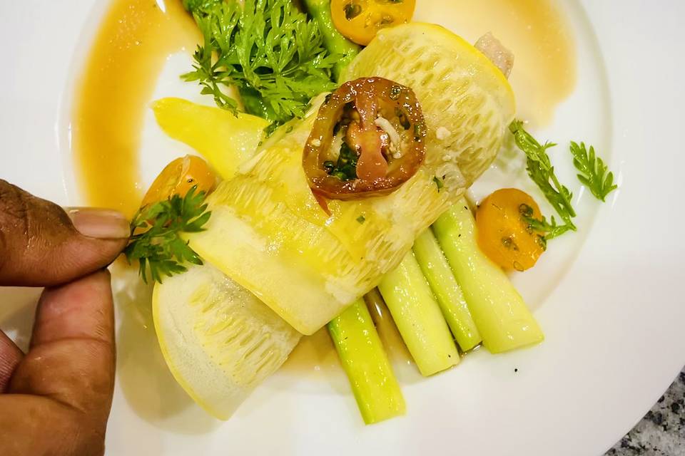 Gluten free chicken confit