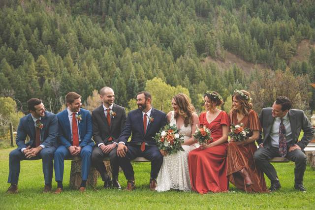 Wedding party fun