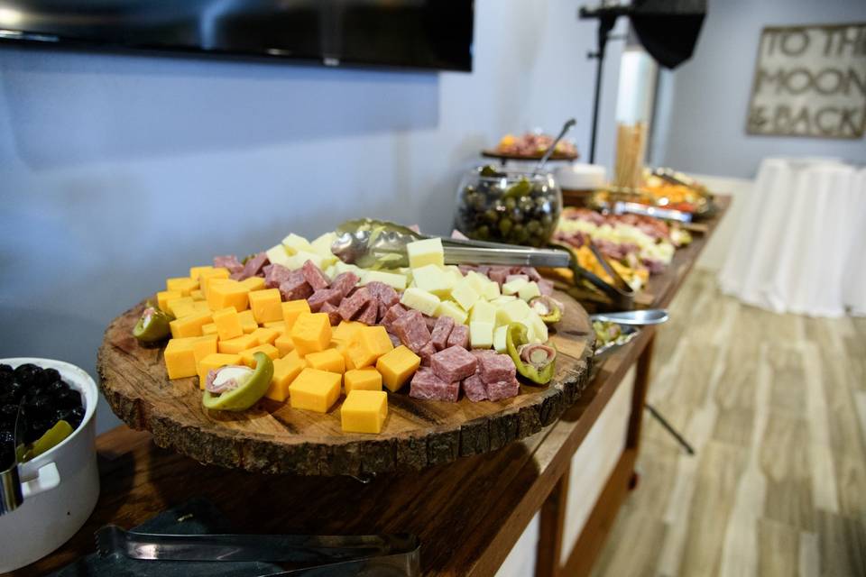 Antipasto display