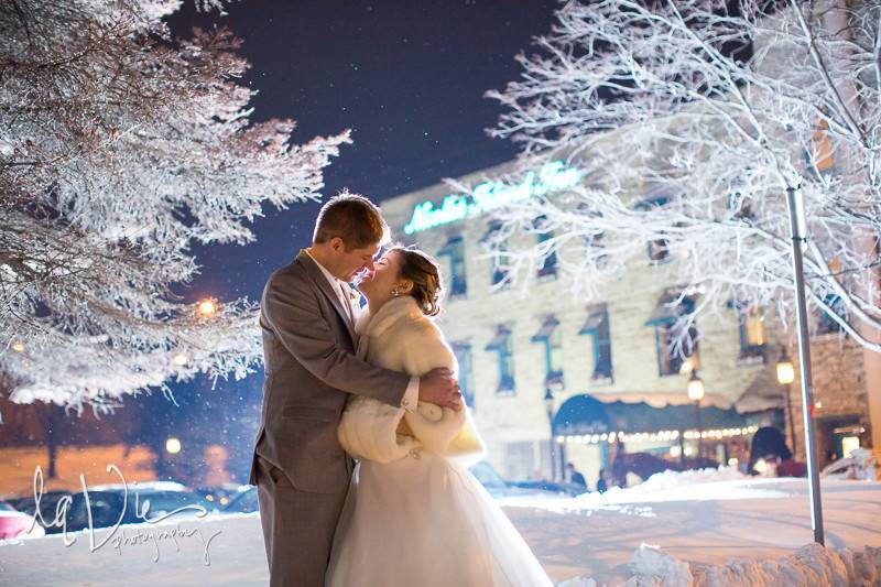 Winter at Nicollet Island Inn