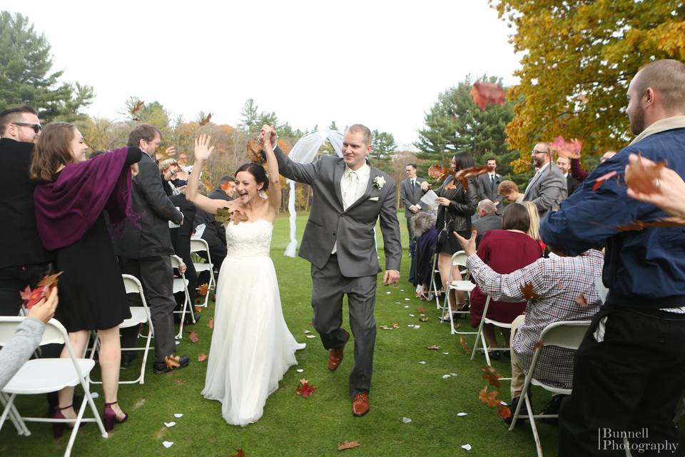 Groom with groomsmen