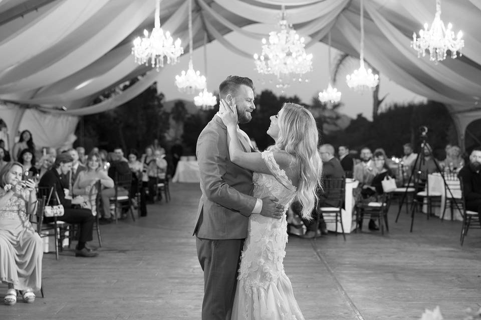 Couple dancing