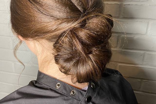 Sophisticated updo