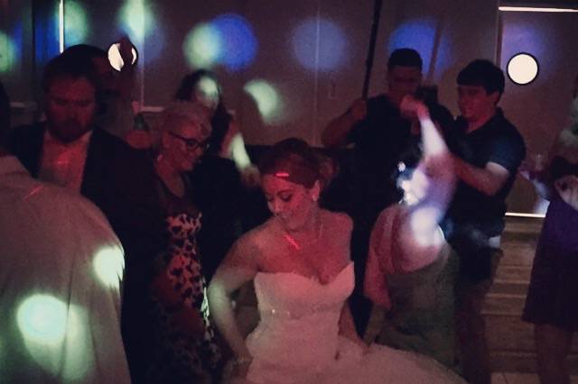 Bride at Reception