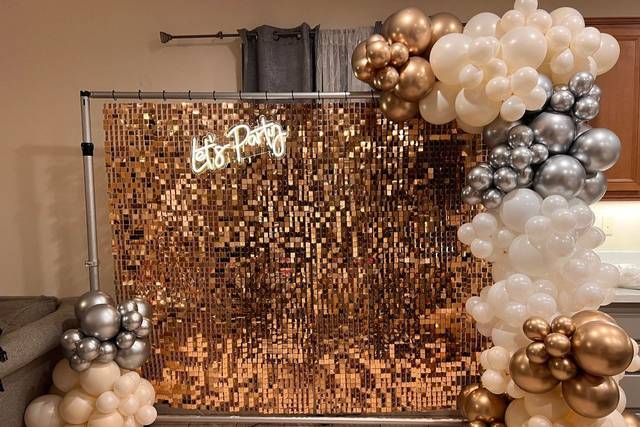 Glittery background