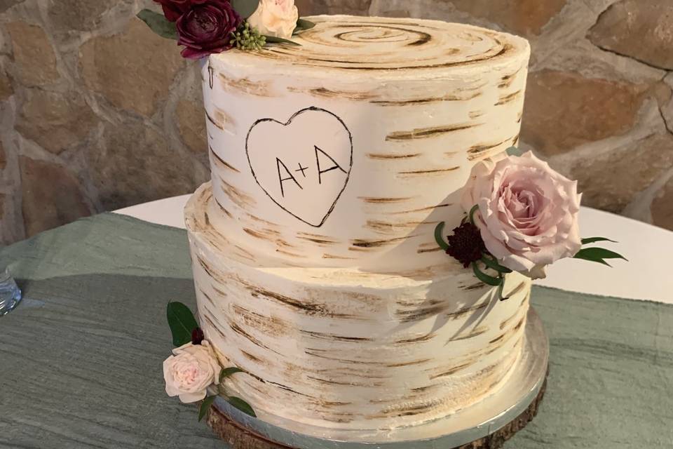 Rustic Wedding Cake