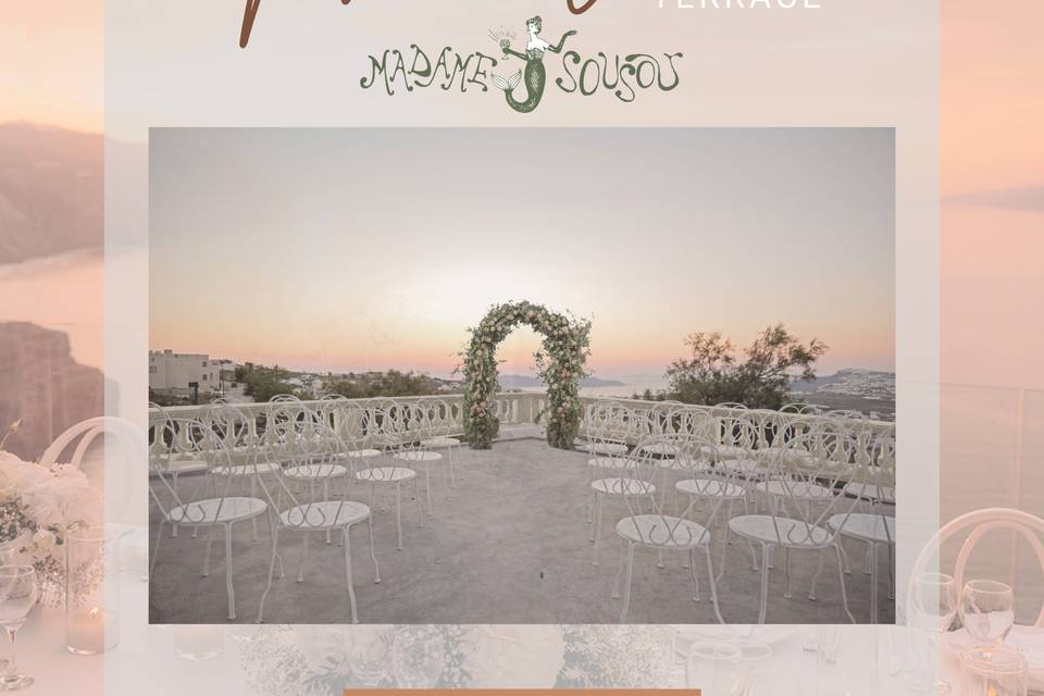 New wedding terrace