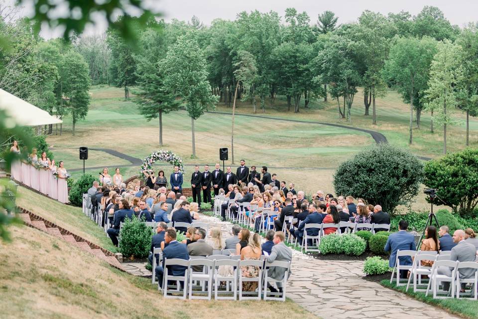 Lower Lawn Ceremony