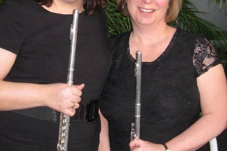 Flute duo at franklin park conservatory