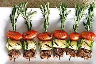 Rosemary Lamb Kabobs