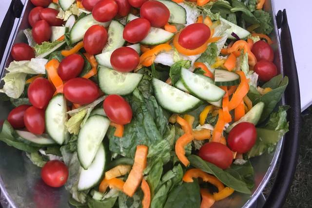 A vibrant summer salad