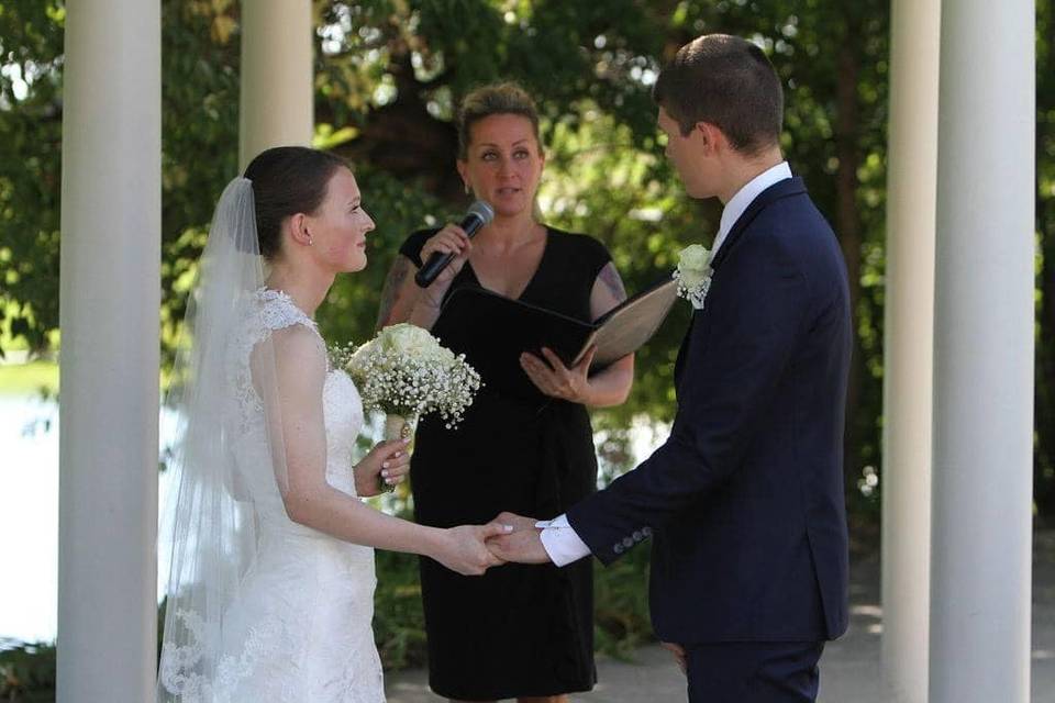 Lori Dahl, Wedding Officiant