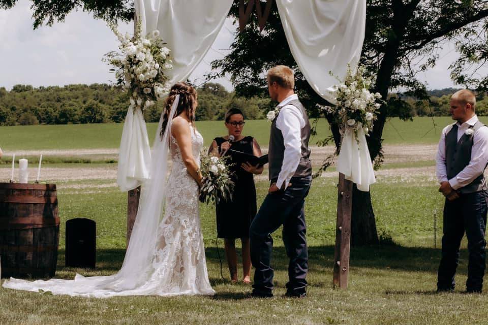 Lori Dahl, Wedding Officiant