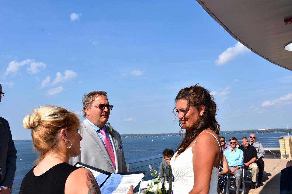 Lori Dahl, Wedding Officiant