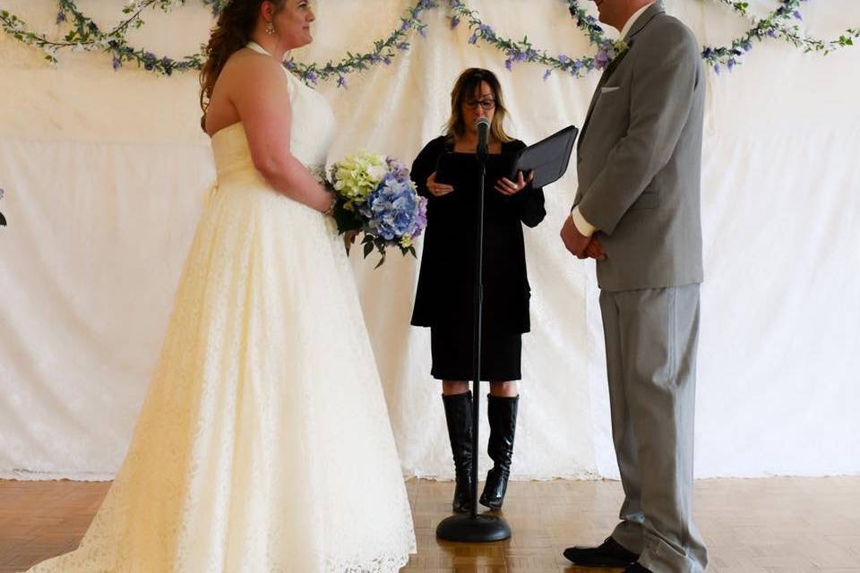 Lori Dahl, Wedding Officiant