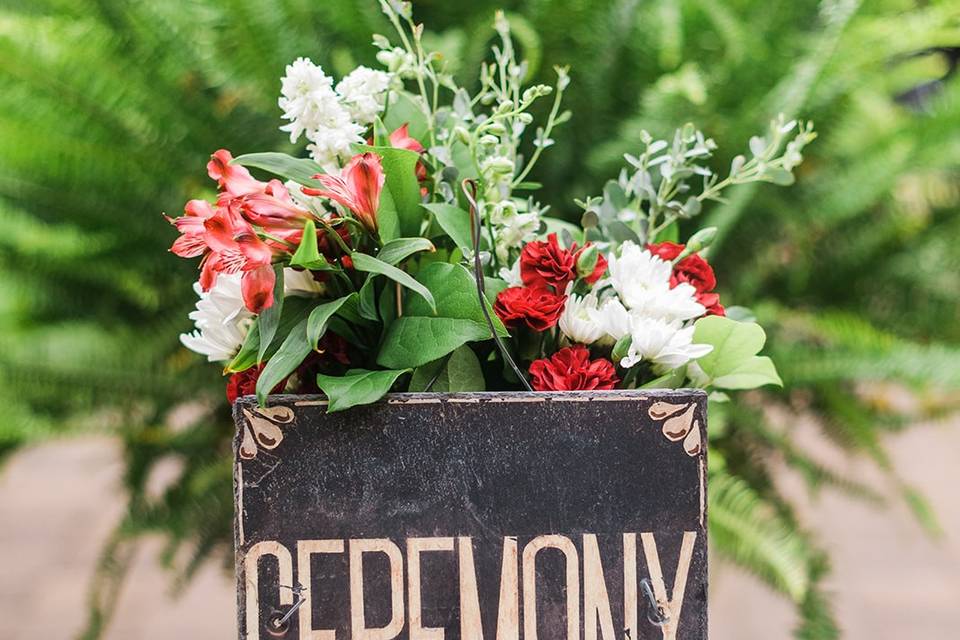 Ceremony decor