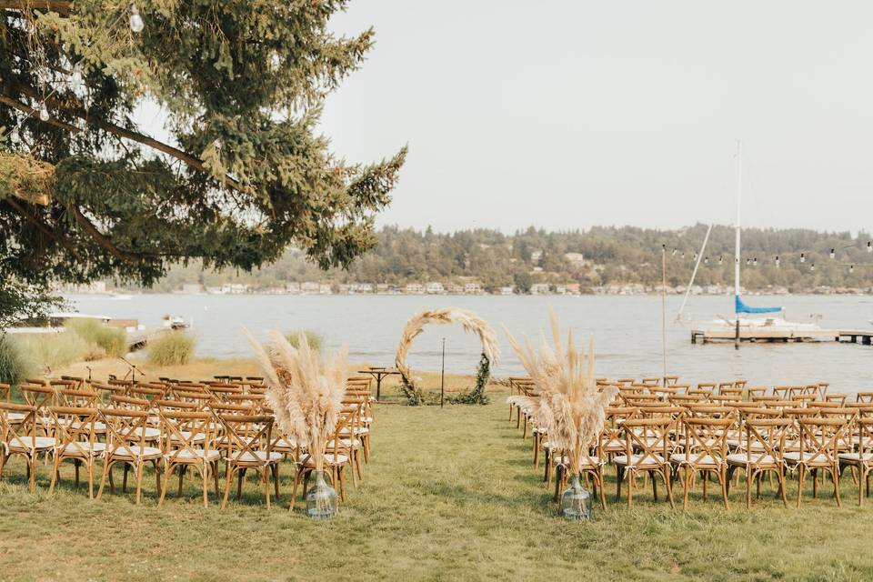 Mercer Island Boho wedding