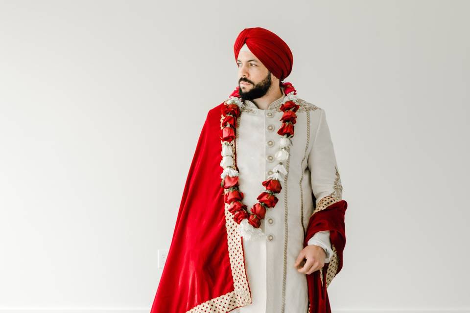 Traditional wedding garlands