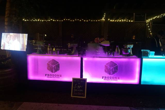 LED set up