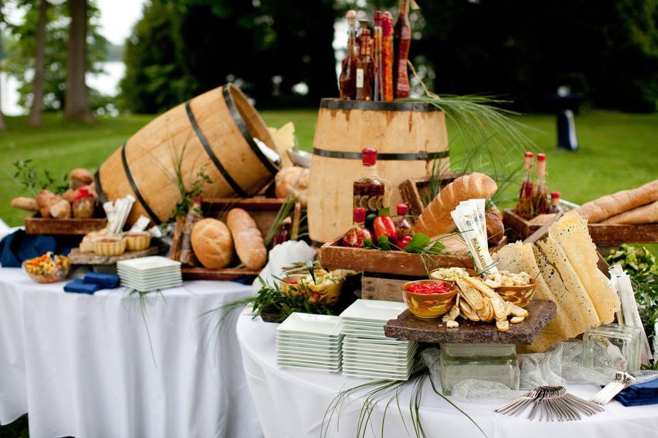 Outdoor Italian Market Display