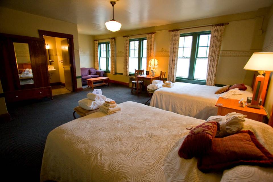 Main Lodge Guest Room at McMenamins Edgefield