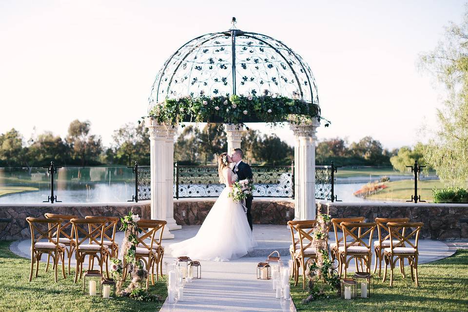 Outdoor wedding