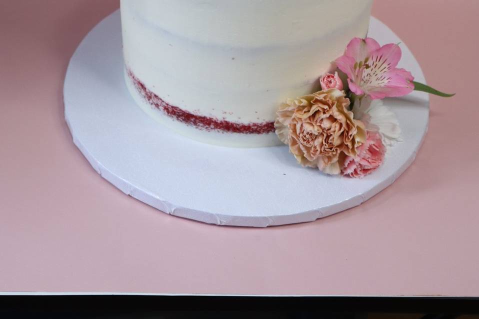 2-Tier Naked Cake