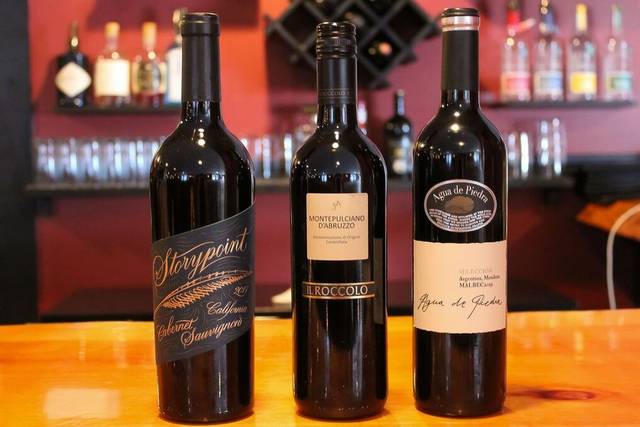 Featured Red wine.