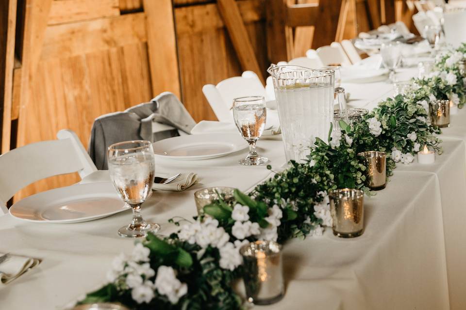 Head Table Decor