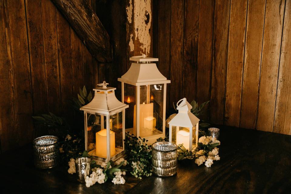 Lantern and Votive Decor