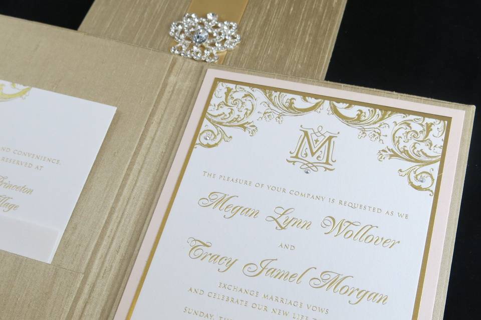 Tracey Morgan's Wedding Invite