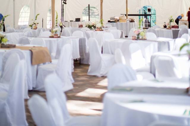 Dining area set-up