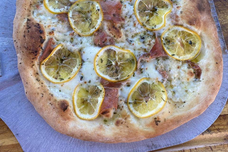 Local Meyer Lemon Pizza
