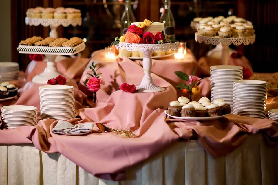 Dessert display