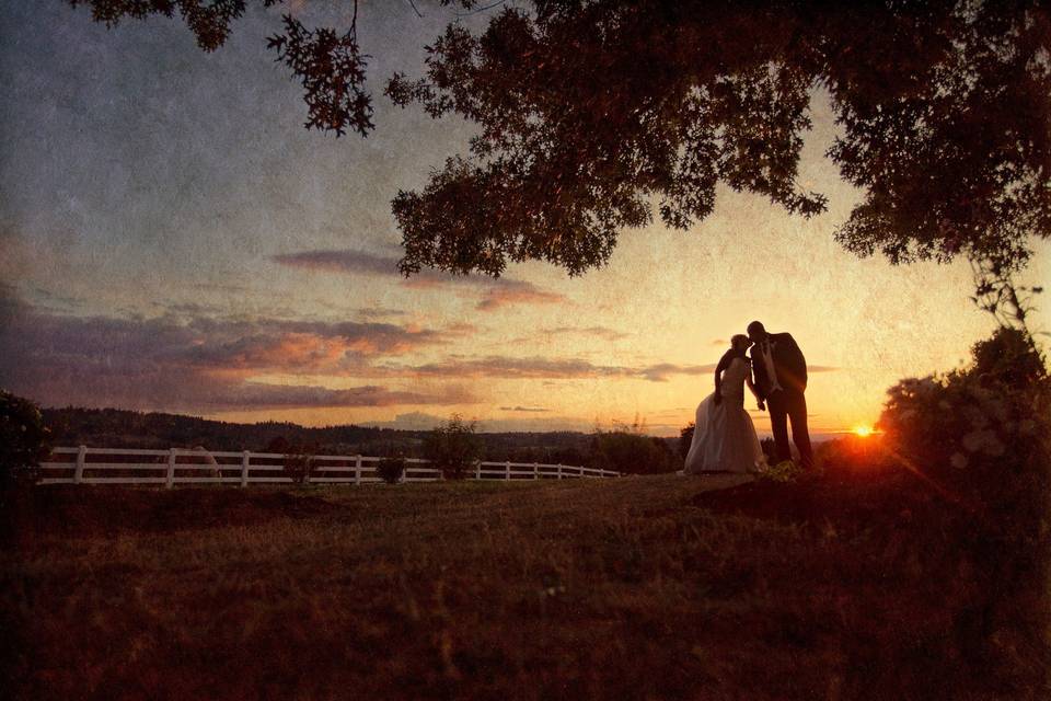 Couple kissing