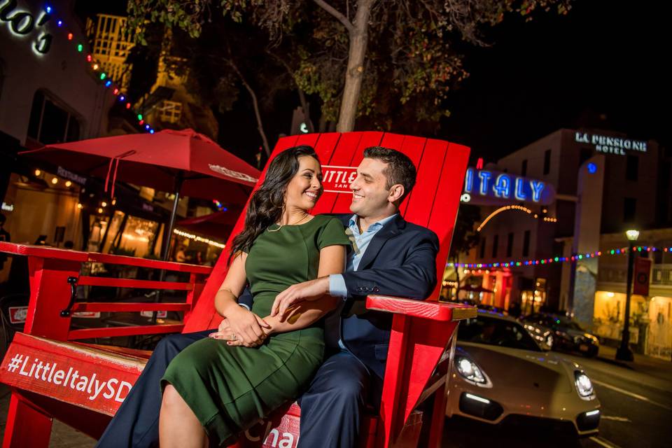 Little Italy Engagement