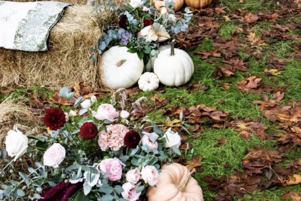 Country Fall Pumpkin Wedding