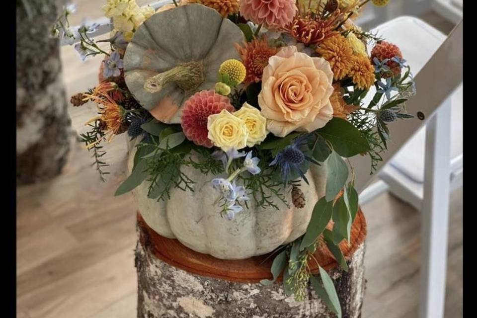 Fall Pumpkin Wedding