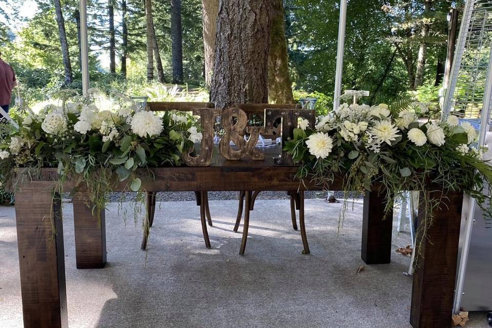 Sweetheart Table